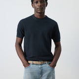 Mango t-shirt andrew in navy-002