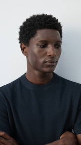 Mango t-shirt andrew in navy-004