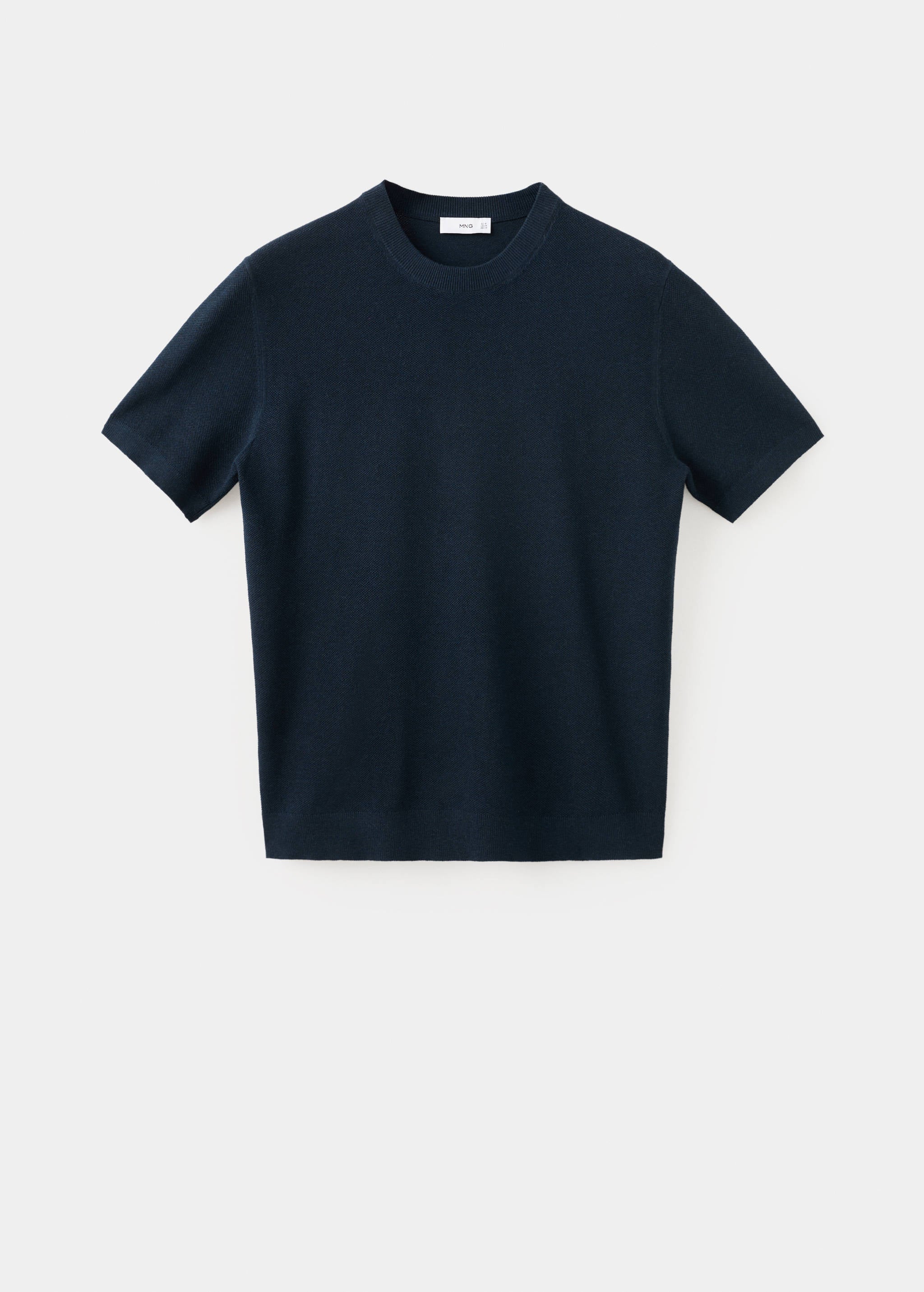 Mango t-shirt andrew in navy-021