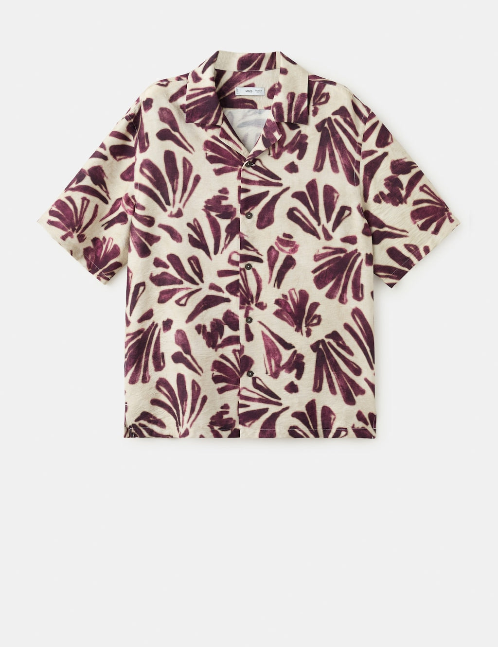 Mango shirt mino in purple - Image 2