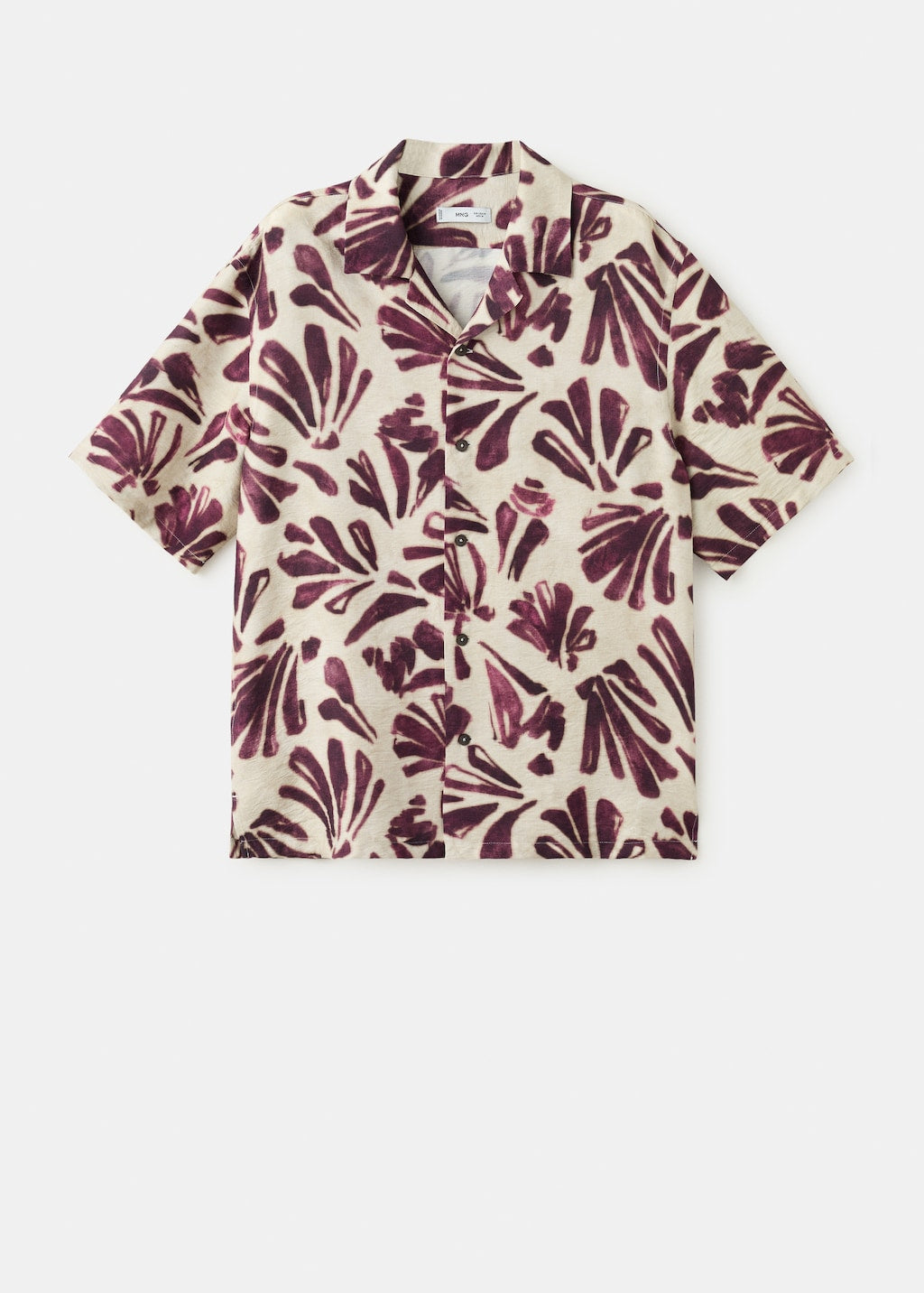 Mango shirt mino in purple - Image 2