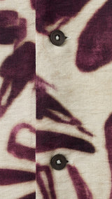 Mango shirt mino in purple - Image 3