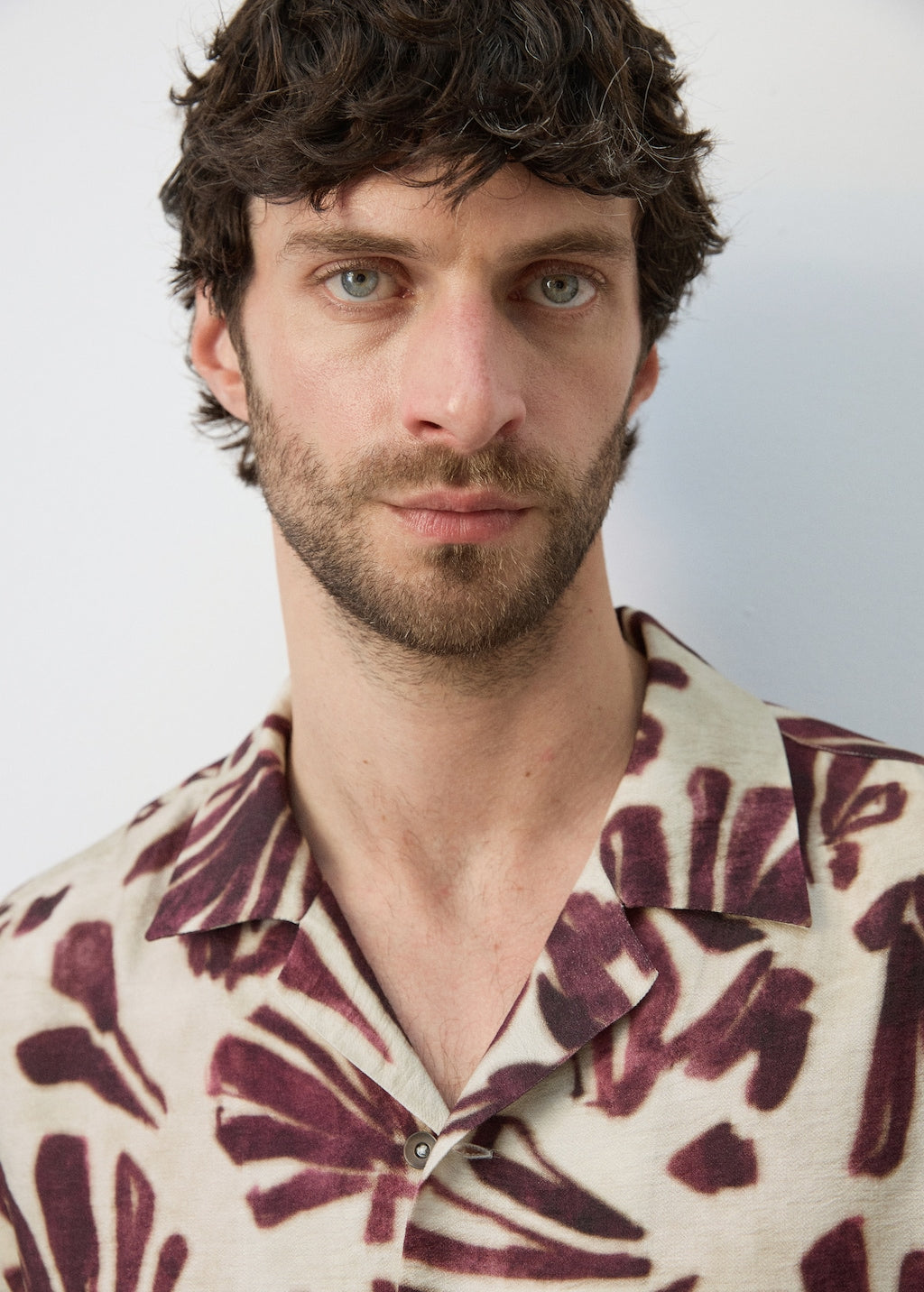 Mango shirt mino in purple - Image 4