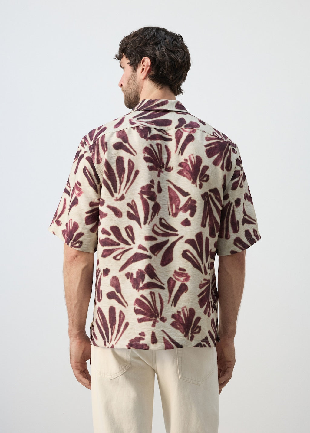 Mango shirt mino in purple - Image 7