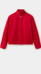 Mango jacket mutis in red