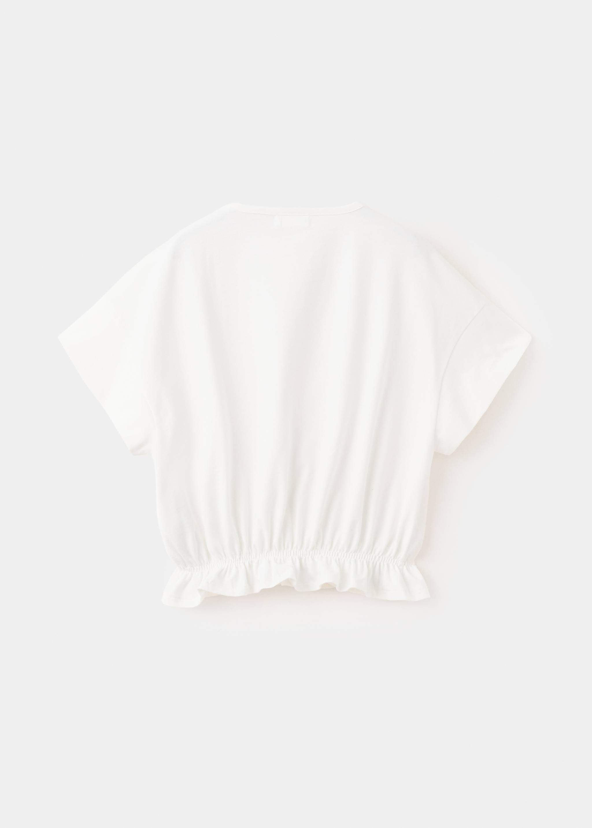Mango camiseta easy in off white