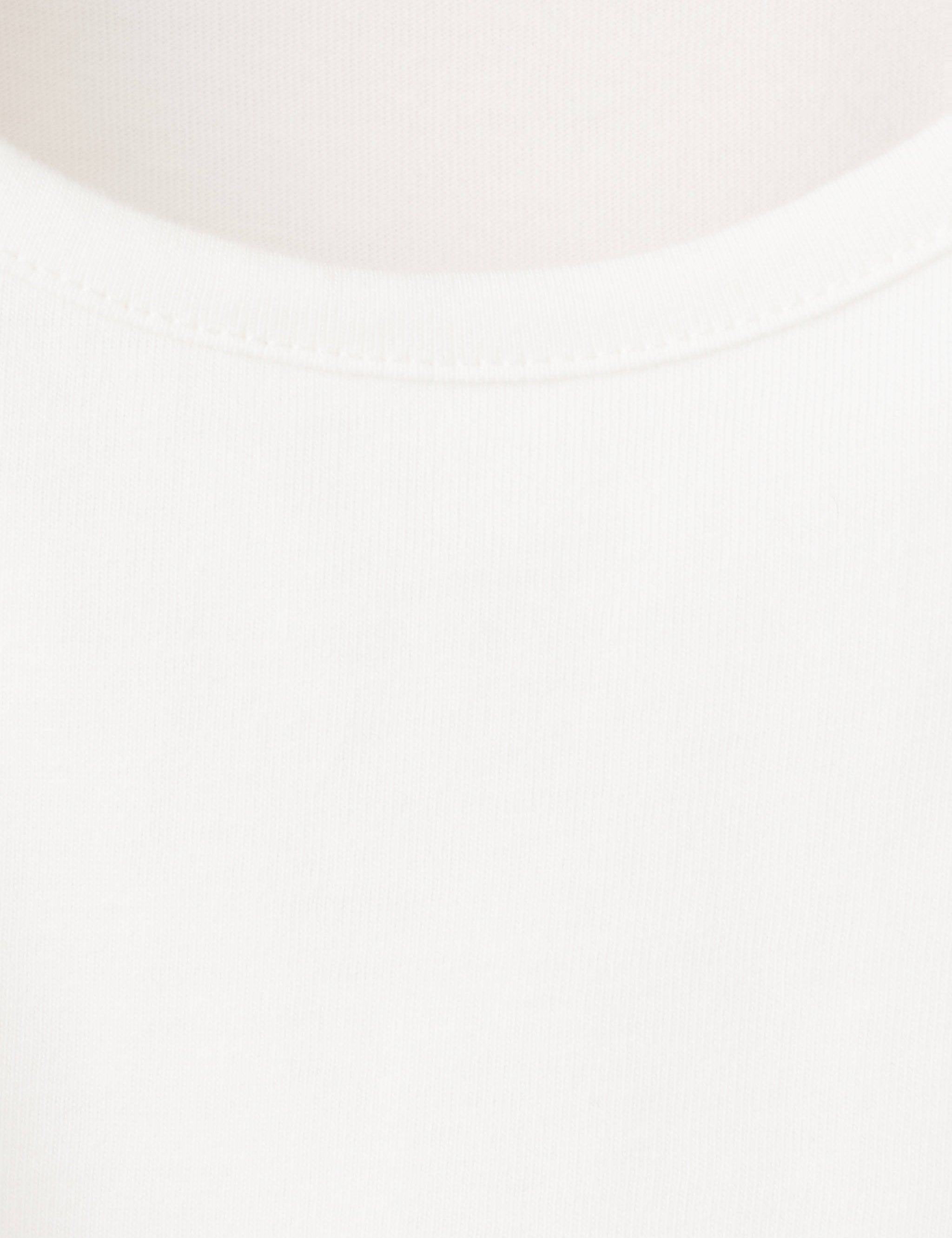 Mango camiseta easy in off white