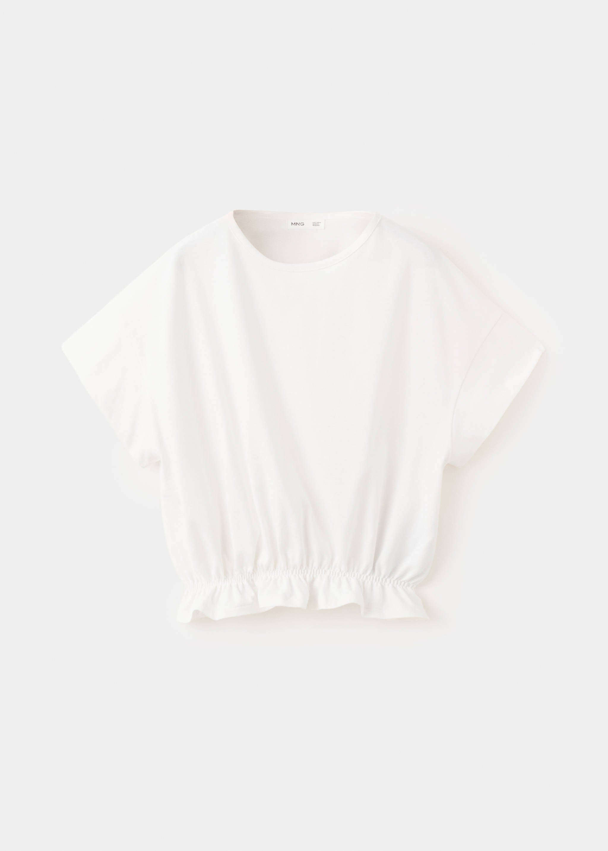 Mango camiseta easy in off white