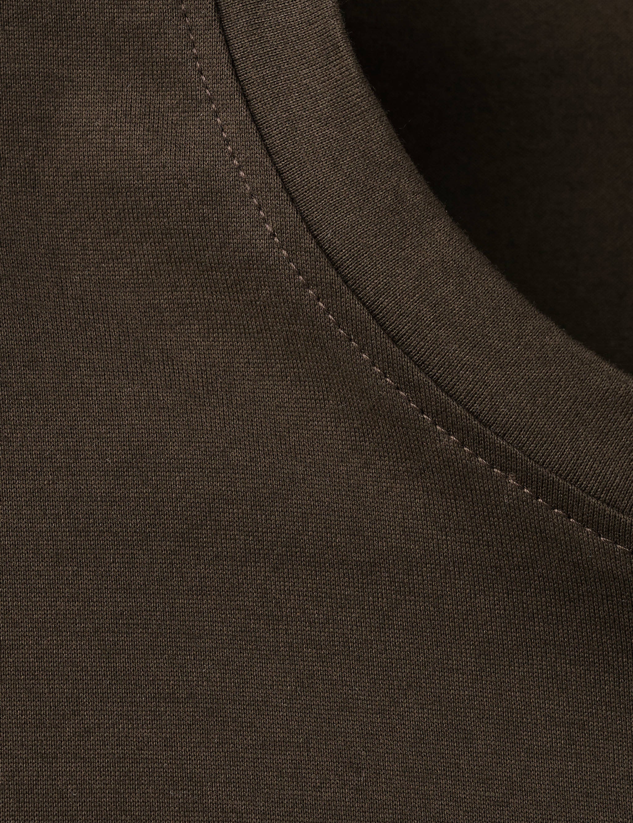 Mango camiseta bellow in brown