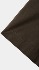 Mango camiseta bellow in brown
