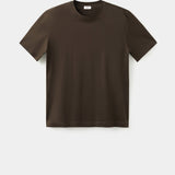 Mango camiseta bellow in brown