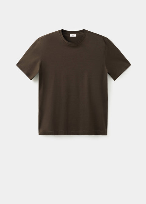 Mango t-shirt bellow in brown