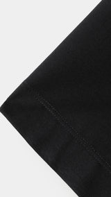 Mango camiseta bellow in black
