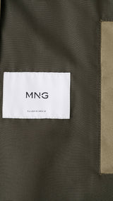 Mango chaqueta bero in khaki