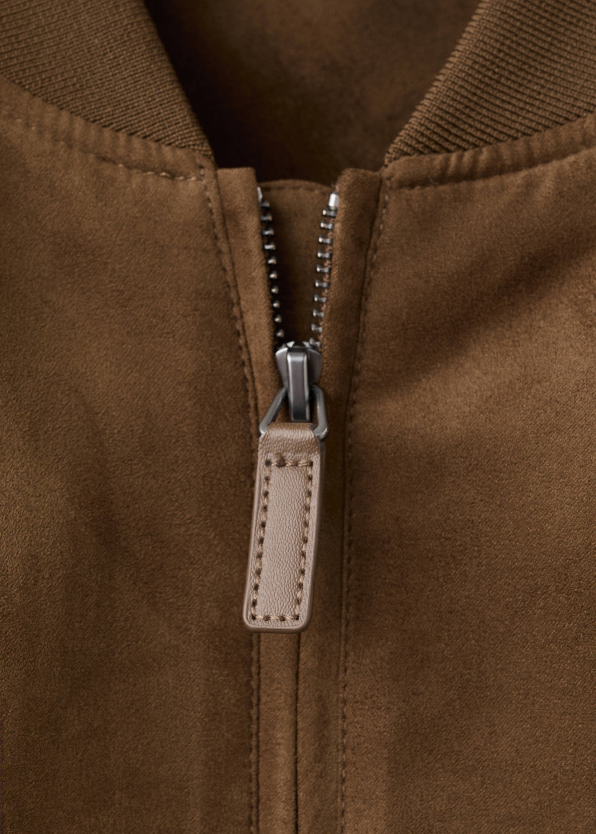 Mango chaqueta bero in cognac