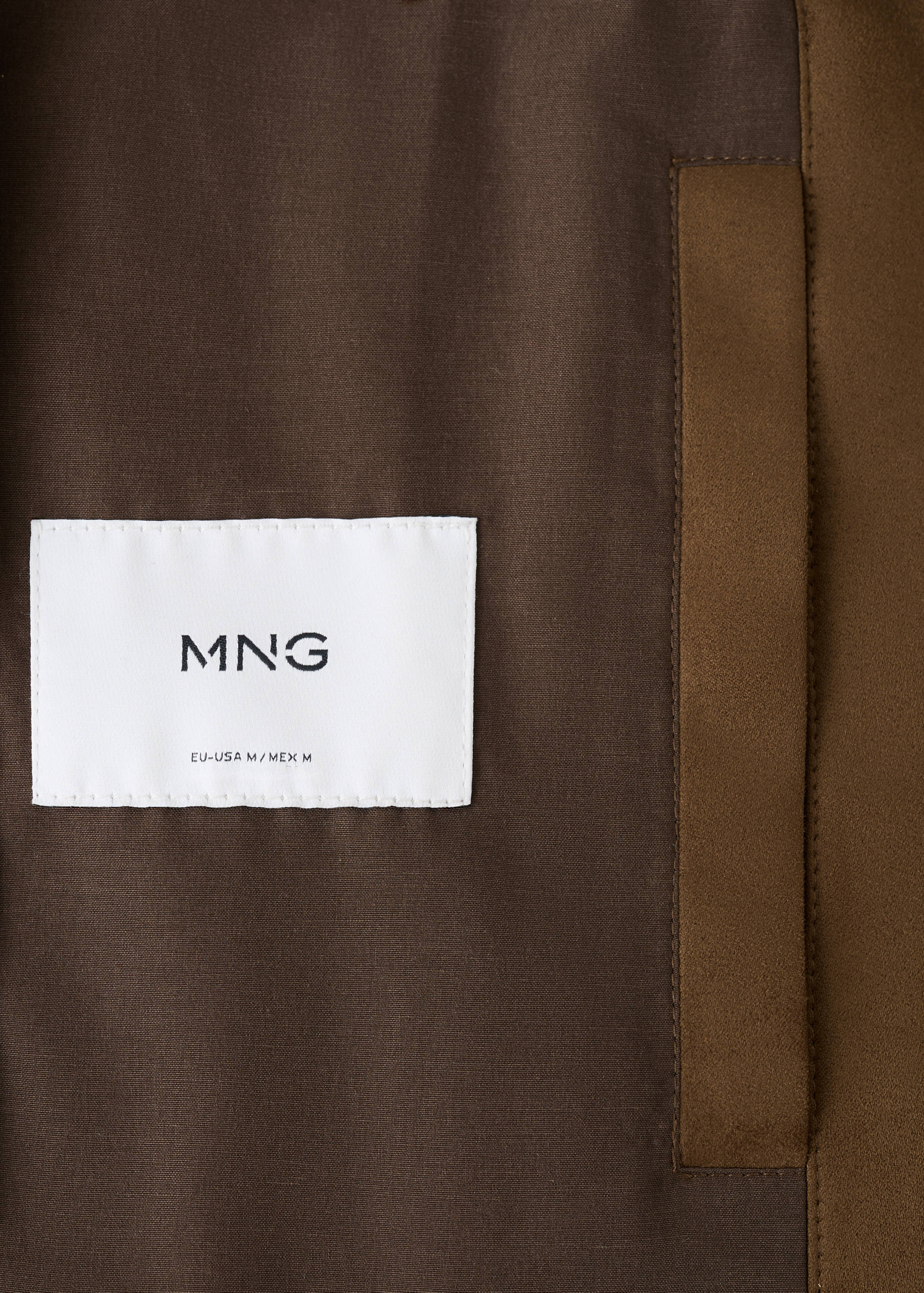Mango chaqueta bero in cognac