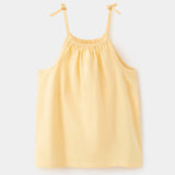 Mango camiseta samy in pastel yellow