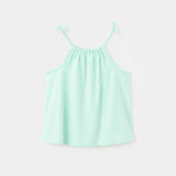 Mango camiseta samy in pastel green