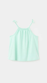 Mango camiseta samy in pastel green