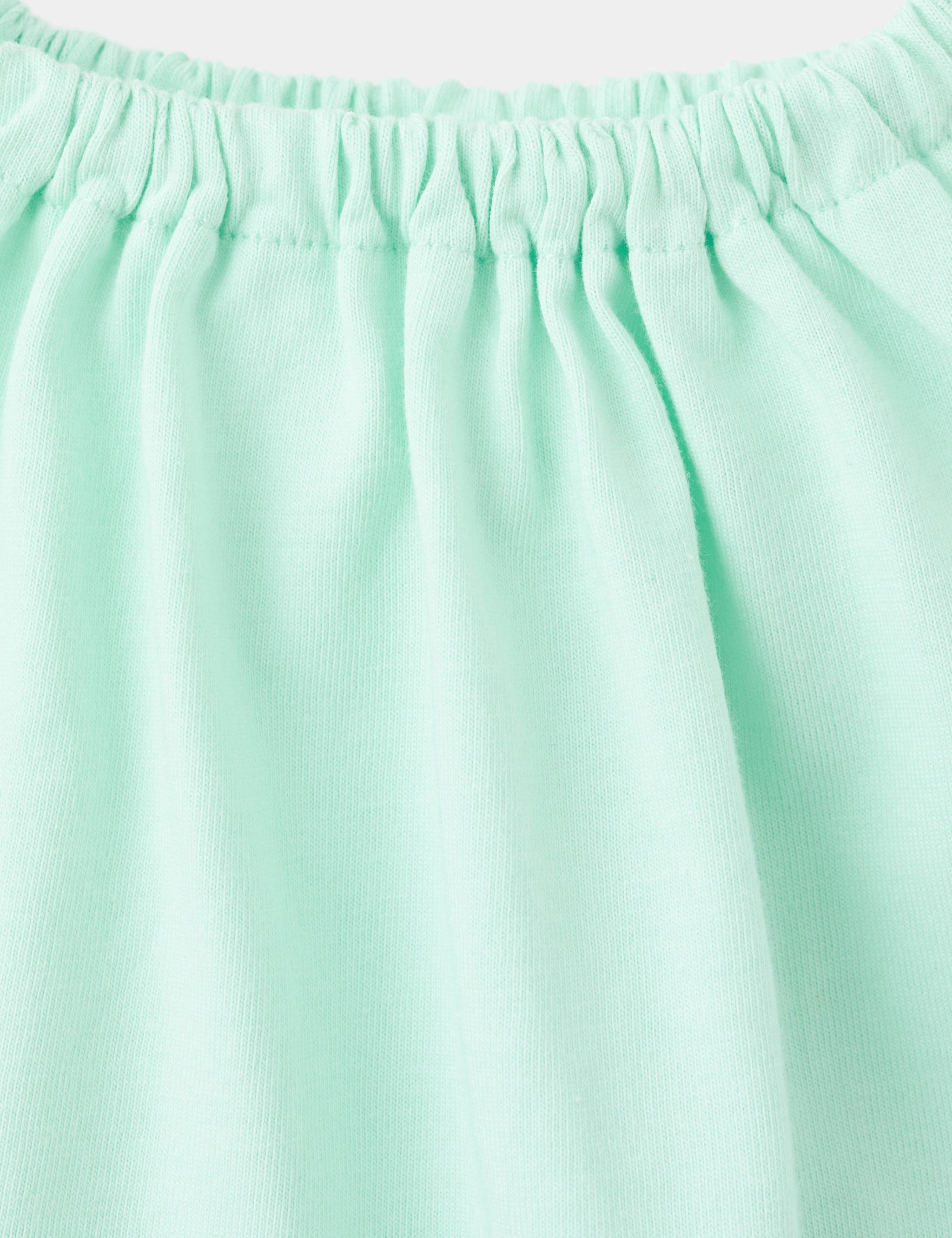 Mango camiseta samy in pastel green