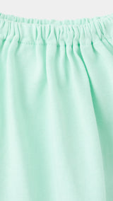 Mango camiseta samy in pastel green