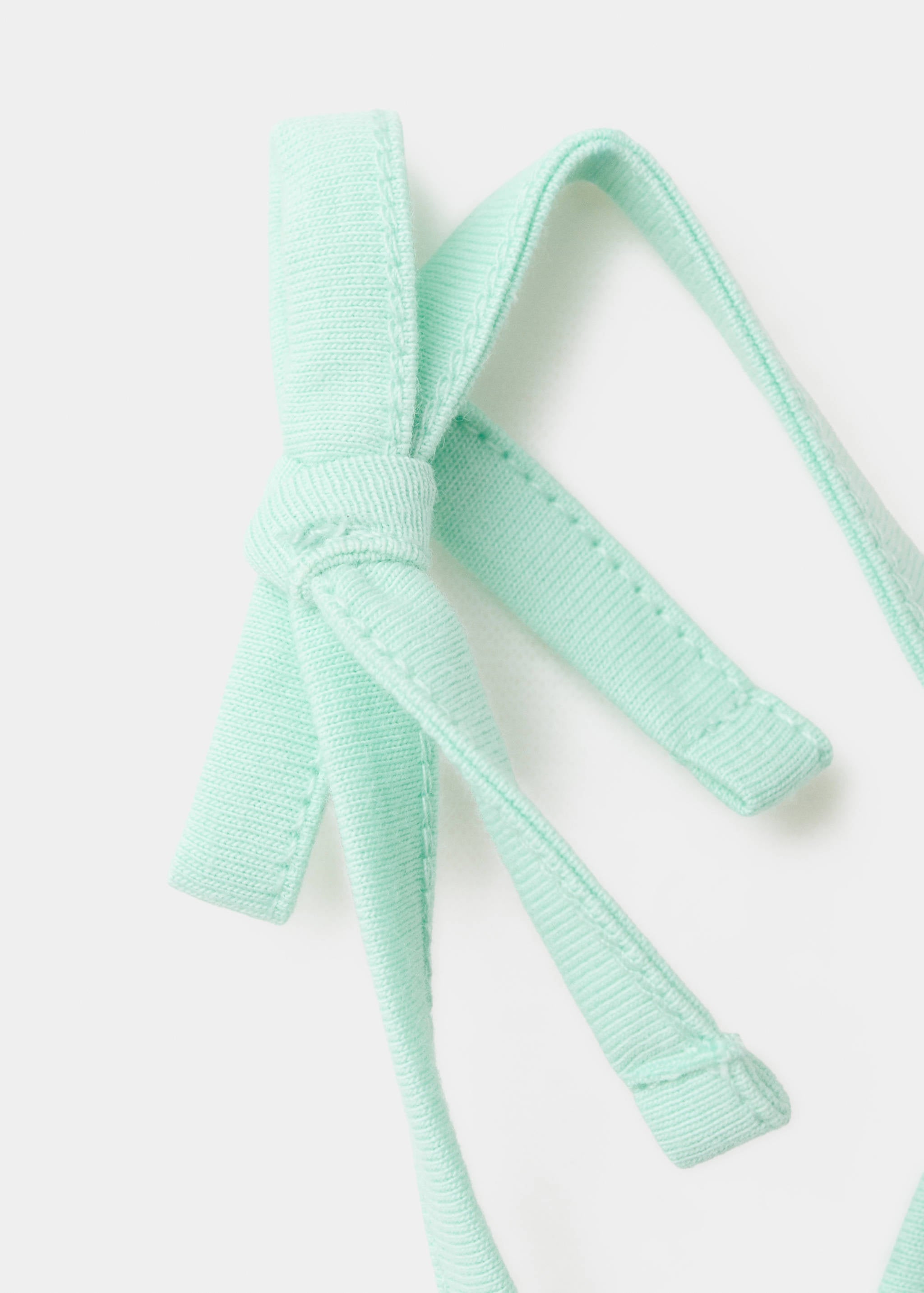 Mango camiseta samy in pastel green