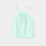 Mango camiseta samy in pastel green