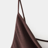 Mango vestido rouje in chocolate
