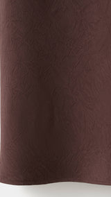 Mango vestido rouje in chocolate