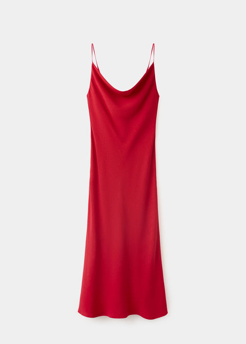 Mango dress rouje in red
