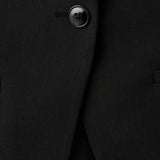 Mango chaleco napoli in black