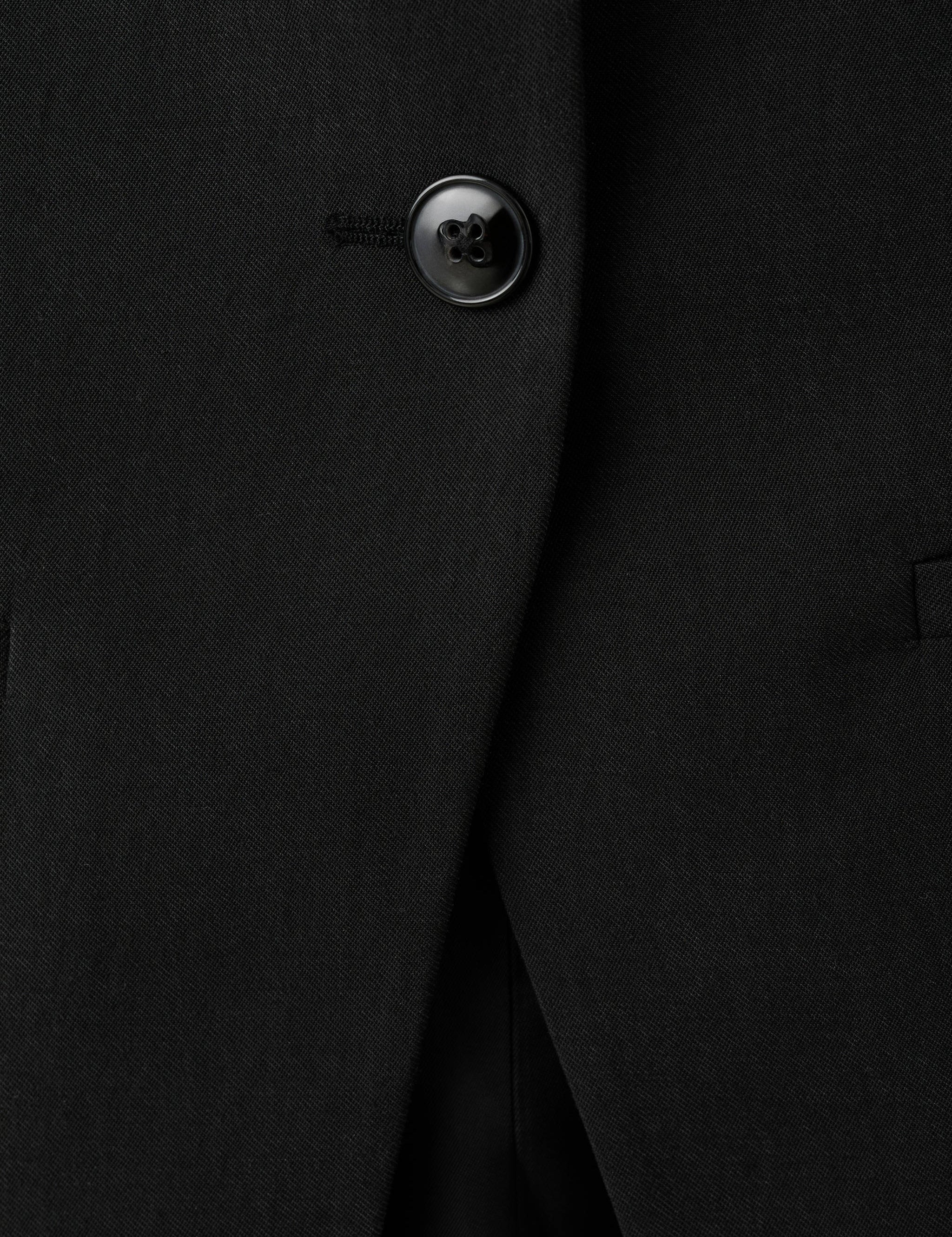 Mango chaleco napoli in black