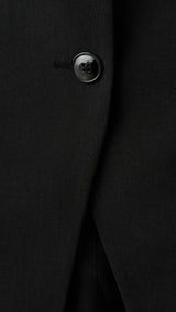 Mango chaleco napoli in black