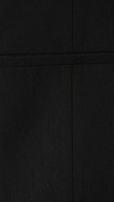 Mango chaleco napoli in black