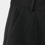 Mango bermudas napoli in black