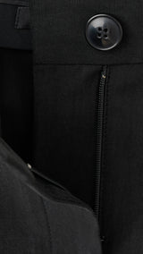 Mango bermudas napoli in black