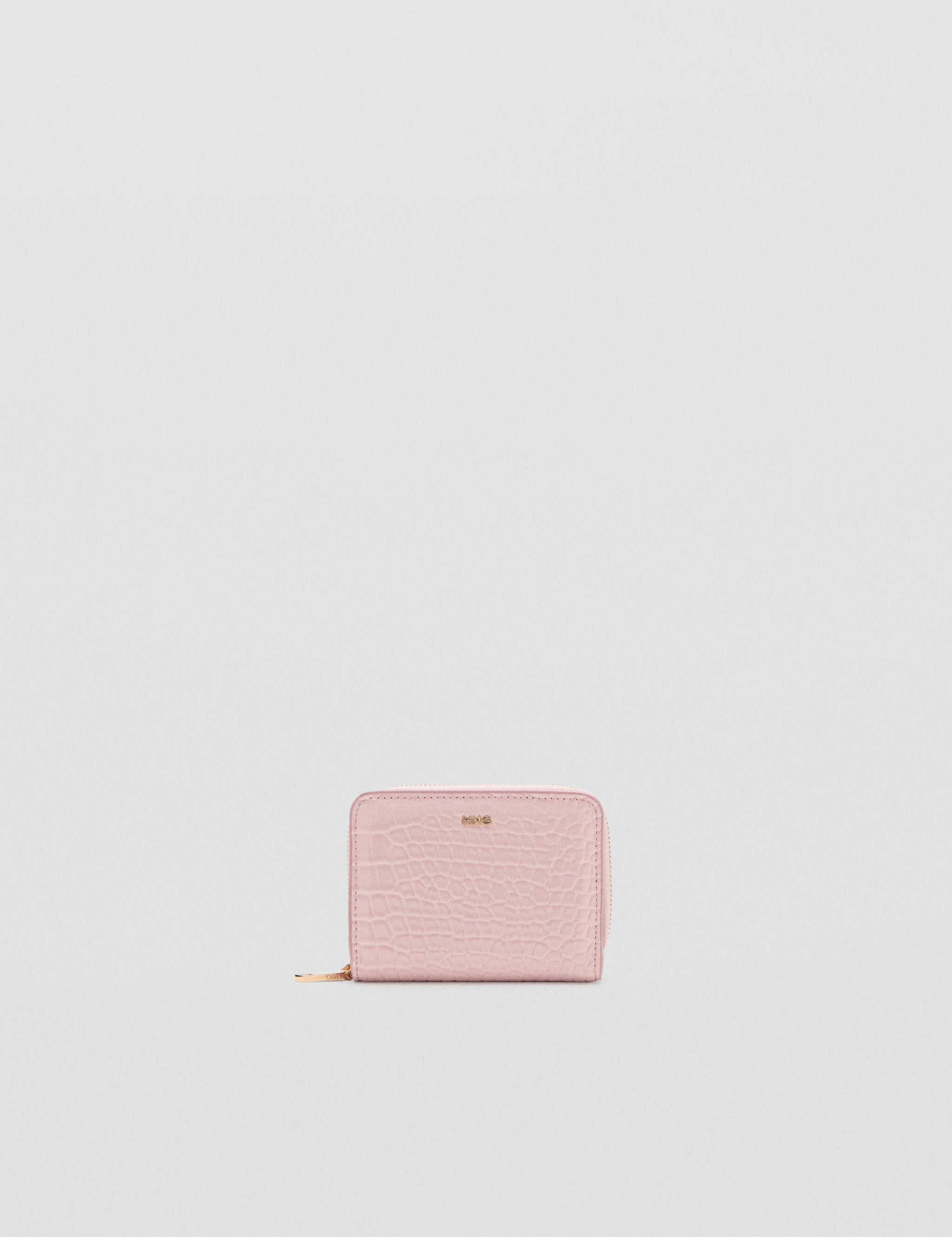 Mango billetera m victoria in light pink