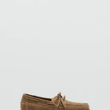 Mango zapato nautico in leather