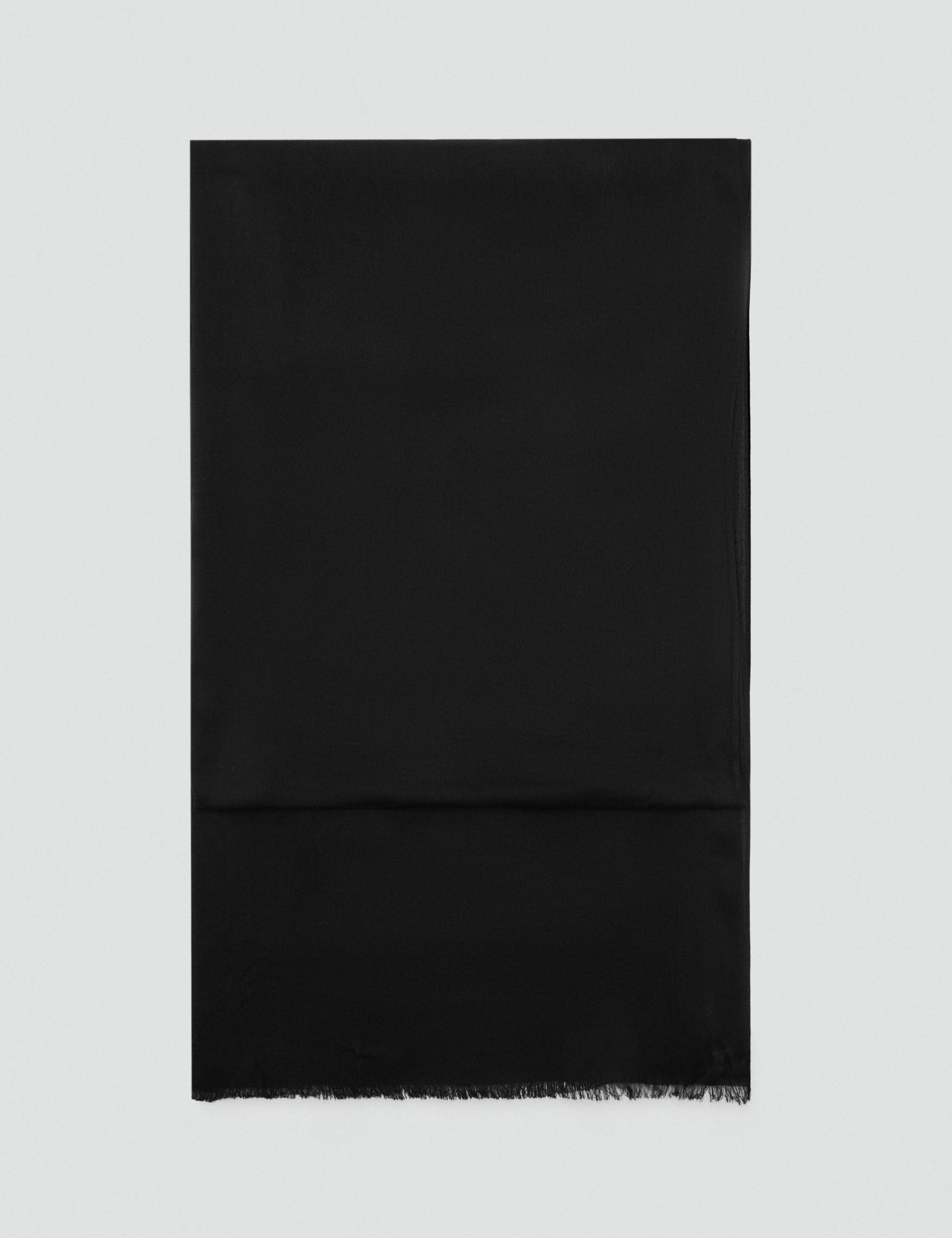 Mango fular sommer in black