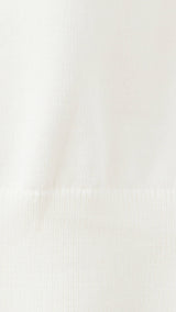 Mango camiseta tricot arraona in off white