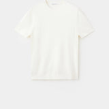 Mango camiseta tricot arraona in off white