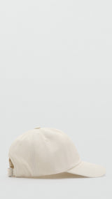 Mango gorra basic in off white