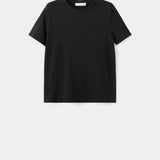 Mango camiseta chals in black