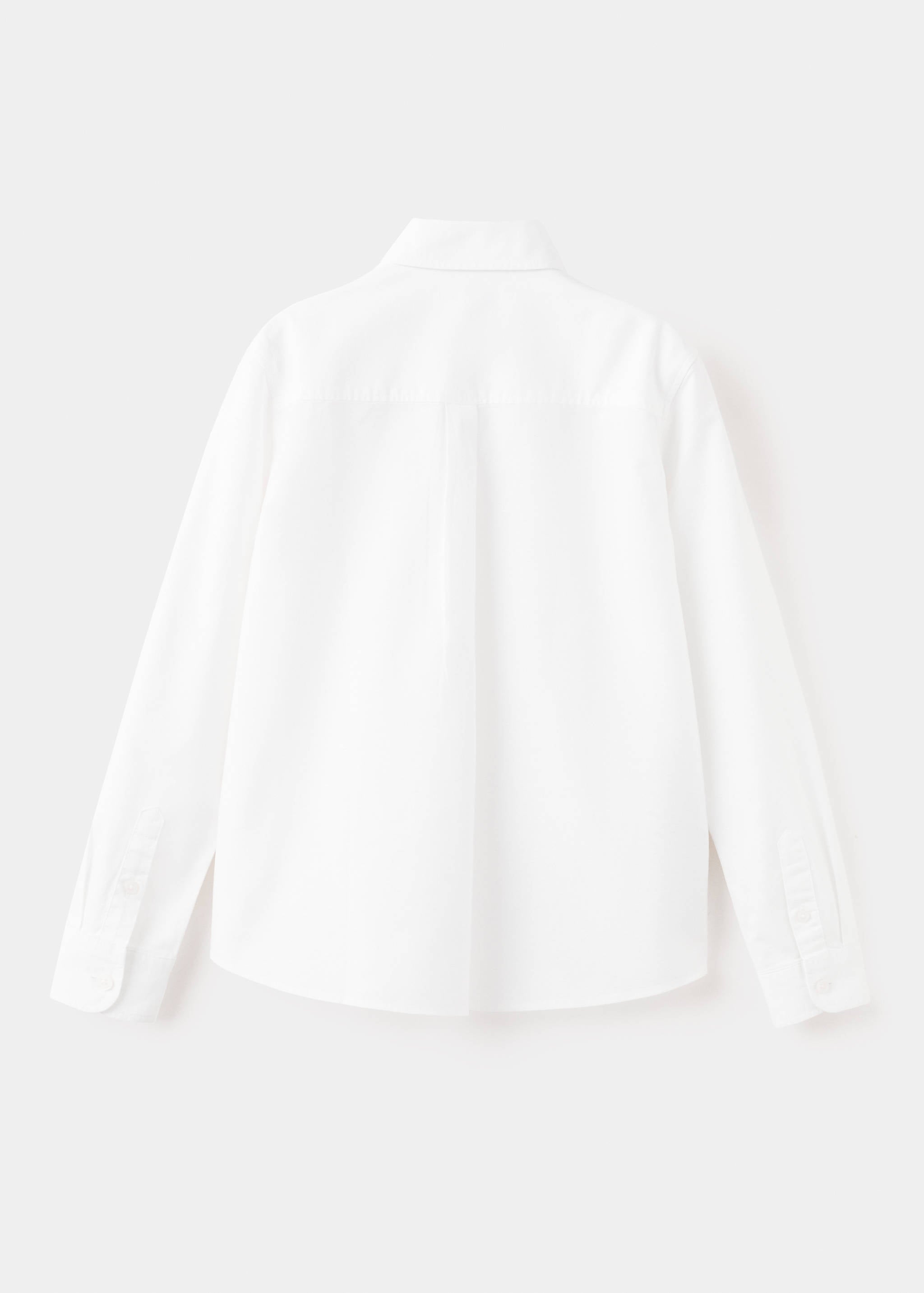 Mango camisa roxford in white