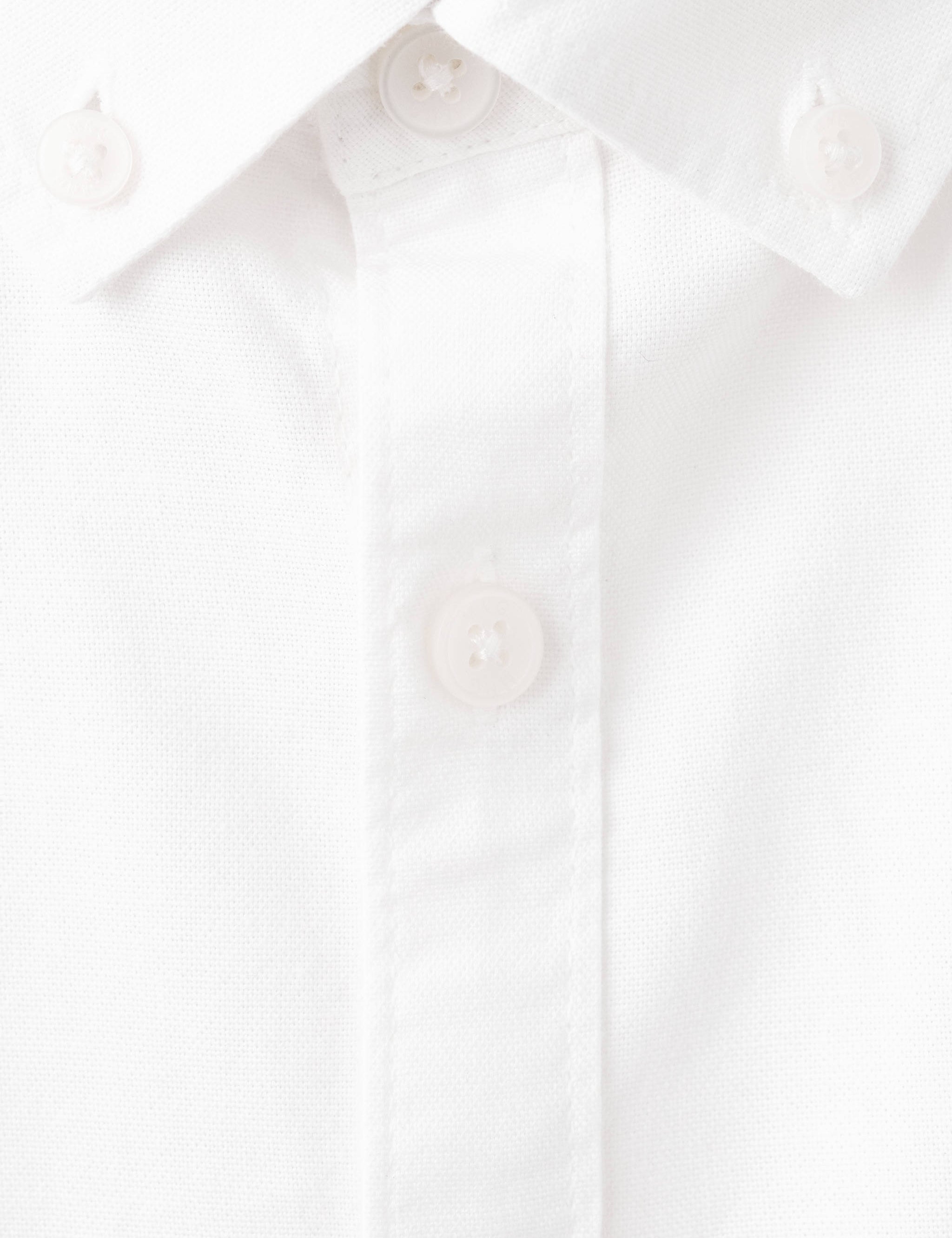 Mango camisa roxford in white
