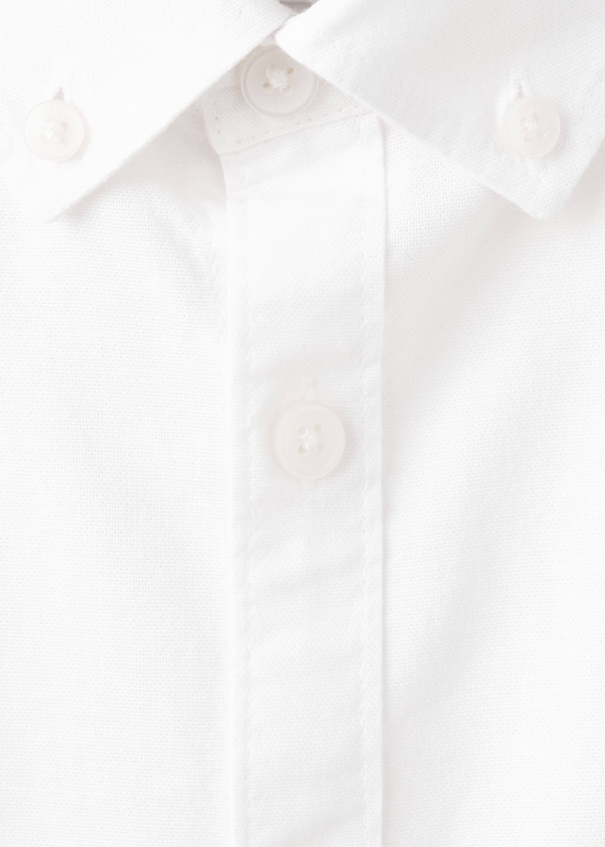 Mango camisa roxford in white