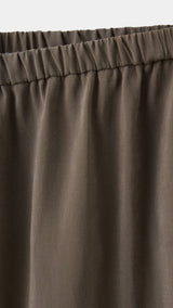 Mango pantalon vera in chocolate