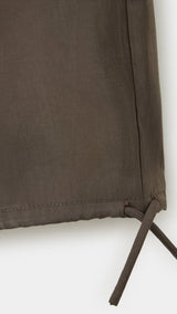 Mango pantalon vera in chocolate