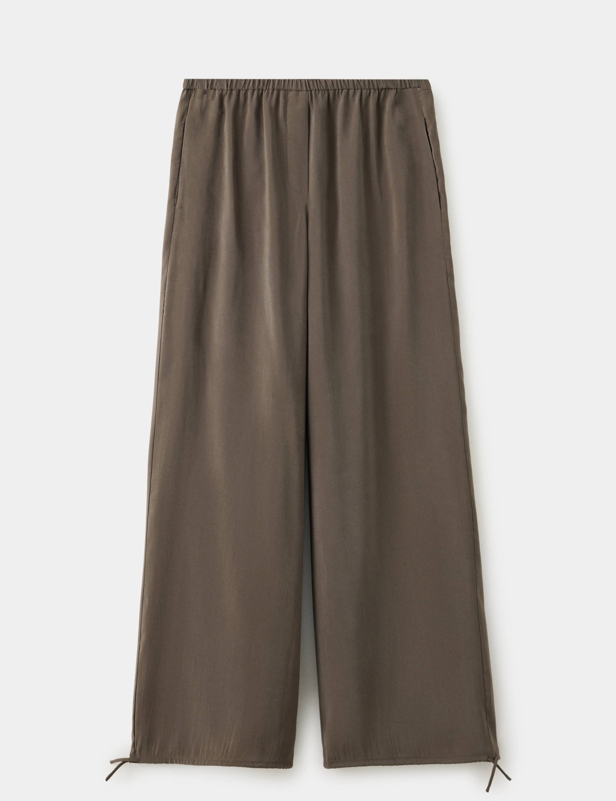 Mango pantalon vera in chocolate