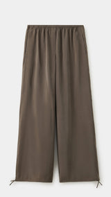 Mango pantalon vera in chocolate